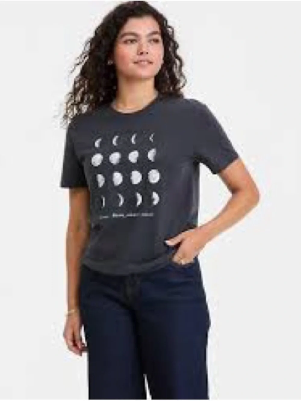 Gap Organic Cotton Moon Phases Tee. Kids Size XXL14-16